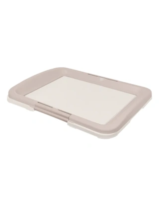 Туалет (Stefan) под одноразовую пеленку для собак большой L 63x49x6, светло-коричневый, BP1033B фото