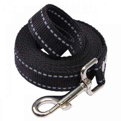 Поводок (PerseiLine) LOWCOST нейлон светоотражающий 20" 1,5м Карабин импортный