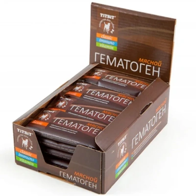 TiTBiT 0,035кг гематоген мясной classic 1шт. фото