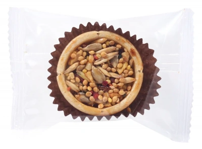 TiTBiT 0,064кг тарталетки с кабачком и фундуком 8шт. для хомяков фото