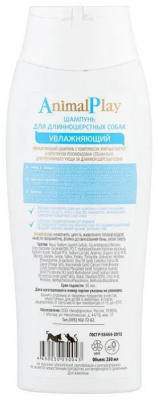 Шампунь (Animal Play) увлажняющий с Omega 3 и кератином для длинношерстных собак, 250мл фото