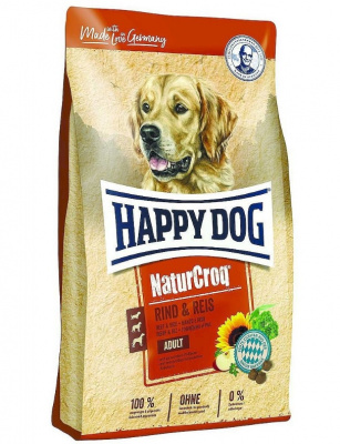 Happy Dog NaturCroq 15кг говядина и рис сухой для собак всех пород (116847) Happy Dog NaturCroq 15кг говядина и рис сухой для собак всех пород (116847)