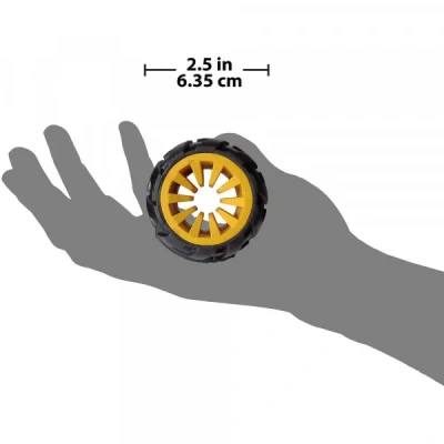 Tonka Игрушка-дозатор для лакомств Мега желтый/черный 6,4см фото