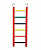 Игрушка (Triol) Лестница для птиц разноцветная, 330*110мм фото