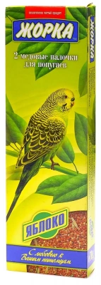 Жорка 0,07кг медовые палочки яблоко для попугаев (2шт) фото