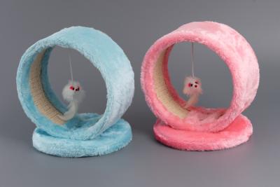 Когтеточка (Wogy) с игрушкой 23х21х20см для кошек фото