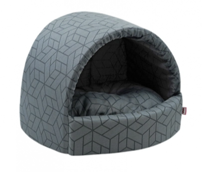 Дом (Зооэкспресс) эстрада "Геометрия" №3 760735 40*45*40 см серый