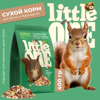 Little One 0,4кг Корм для белок и бурундуков (180271) Little One 0,4кг Корм для белок и бурундуков (180271)