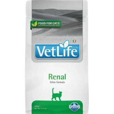 Farmina (Фармина) Vet Life Cat Renal 0,4кг при почечной недостаточности сухой для кошек (5027) фото