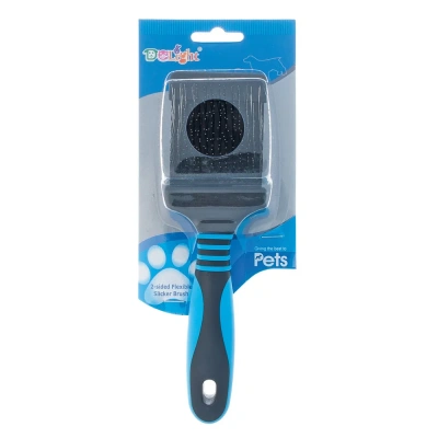 Пуходерка (DeLIGHT) двухсторонняя гибкая жёсткий корд малая  36842S фото