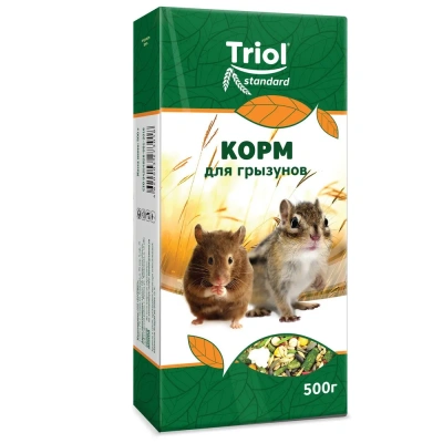 Triol Standard 0,5кг корм для грызунов фото Triol Standard 0,5кг корм для грызунов фото