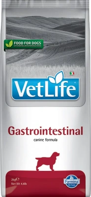 Farmina (Фармина) Vet Life Dog Gastrointestinal 2кг при ЖКТ заболеваниях сухой для собак (5050) фото Farmina (Фармина) Vet Life Dog Gastrointestinal 2кг при ЖКТ заболеваниях сухой для собак (5050) фото