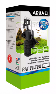 Фильтр (AQUAEL) PAT FILTER MINI внутренний, 30л