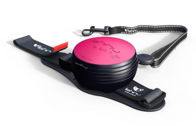 Поводок-рулетка (Lishinu) 3, Ориджинал, Неоновый розовый, Размер L