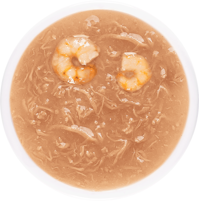 Деревенские лакомства 0,035кг*4 шт суп из утки с креветкой, пауч (76051165) фото