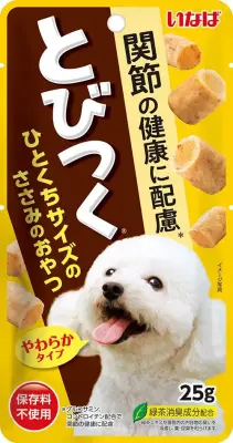 INABA Tobitsuku 0,025кг RDS-15 Лакомство для собак для поддержания здоровья суставов Куриное филе фото