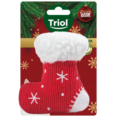 Игрушка (Triol) NEW YEAR Сапожок для кошек , 80мм