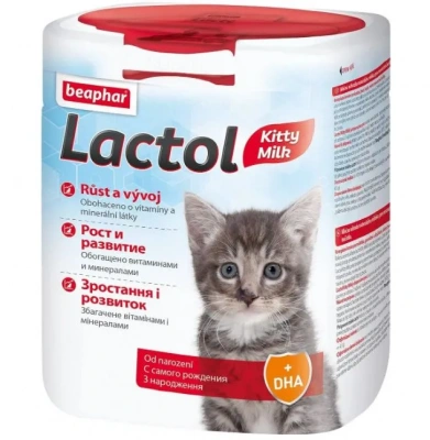 Молочная смесь (Beaphar) Lactol Kitty-Milk 500г (растительные компоненты), для котят (15206) Молочная смесь (Beaphar) Lactol Kitty-Milk 500г (растительные компоненты), для котят (15206)