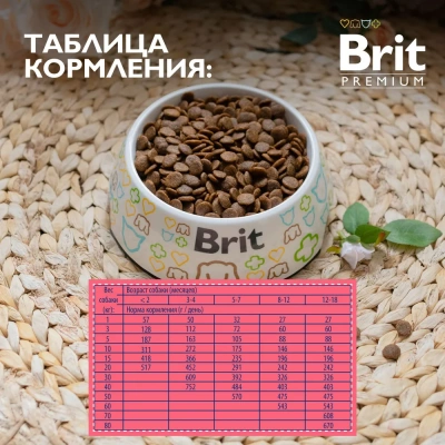 Brit Premium Dog 15кг Puppy&Junior Large and Giant курица сухой корм для щенков и молодых собак крупных и гигантских пород (5049981) фото