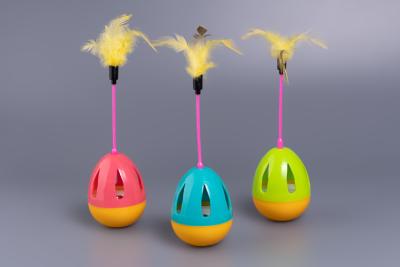 Игрушка (Nunbell) неваляшка с дразнилкой и колокольчиком для кошек h=25см фото