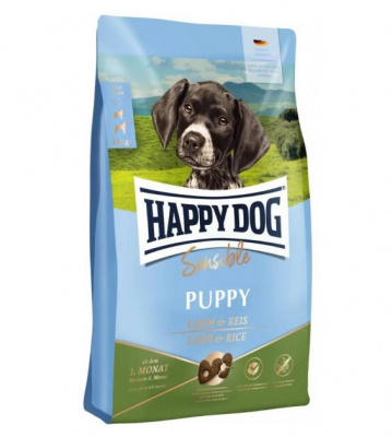 Happy Dog 4кг ягненок и рис сухой для щенков (152166) Happy Dog 4кг ягненок и рис сухой для щенков (152166)