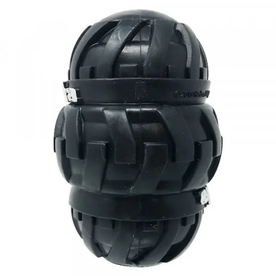 Tonka Игрушка-дозатор для лакомств тройной черный 12,7см фото