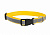 Ошейник (Аркон) DOG&VOGUE со светоотражающей полосой шир. 20мм, желтый фото
