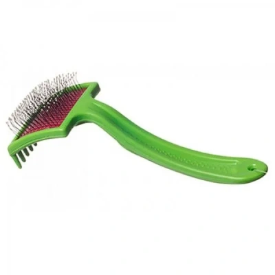 Пуходерка (Зооник) пластмассовая с каплей средняя фото