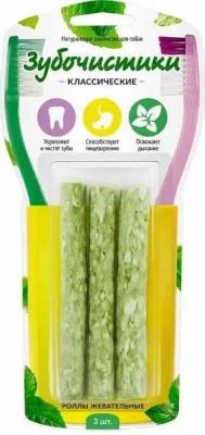 Зубочистики 0,085кг роллы (3шт) жевательные (76050274) фото Зубочистики 0,085кг роллы (3шт) жевательные (76050274) фото