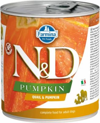 Farmina (Фармина) N&D 0,285кг DOG QUAIL & PUMPKIN с тыквой и перепелом для собак Farmina (Фармина) N&D 0,285кг DOG QUAIL & PUMPKIN с тыквой и перепелом для собак фото
