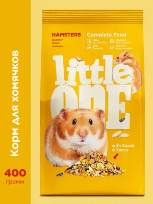 Little One 0,4кг Корм для хомячков фото
