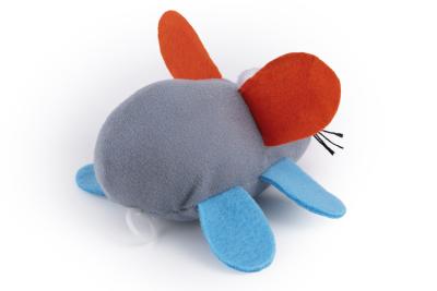 Игрушка (Wogy) Мышка с заводным механизмом микс для кошек, 12х11х6см  фото Игрушка (Wogy) Мышка с заводным механизмом микс для кошек, 12х11х6см  фото