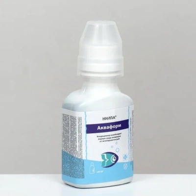 Кондиционер (Нилпа) Акваформ 100мл освобождает водную среду от экзопаразитов фото