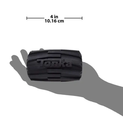 Tonka Игрушка-дозатор для лакомств Мега желтый/черный 10,2см фото