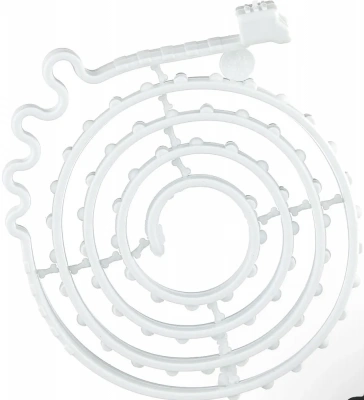 Ошейник (Mr.Bruno) репеллентный антипаразитарный (3мес), 75см белый для собак  фото