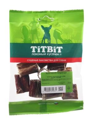 Колечки из пищевода TiTBiT для собак 28г - мягкая упаковка
