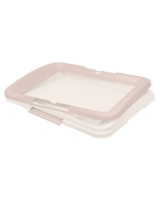 Туалет (Stefan) под одноразовую пеленку для собак большой L 63x49x6, светло-коричневый, BP1033B фото