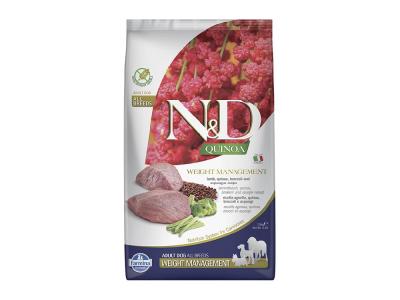 Farmina (Фармина) N&D Dog 2,5кг ягненок и киноа для контроля веса медиум и макси пород