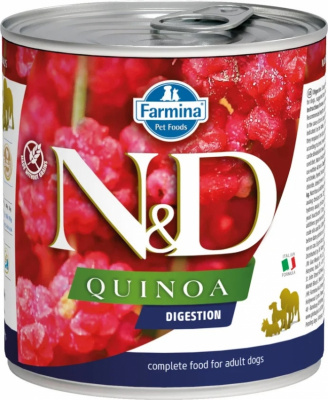 Farmina (Фармина) N&D 0,285кг DOG QUINOA DIGESTION для собак с киноа для поддержки пищеварения Farmina (Фармина) N&D 0,285кг DOG QUINOA DIGESTION для собак с киноа для поддержки пищеварения