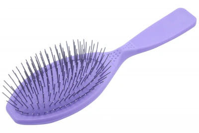 Расчёска (MADAN) MPB-M10 массажная средней жёсткости сиреневая размер M фото