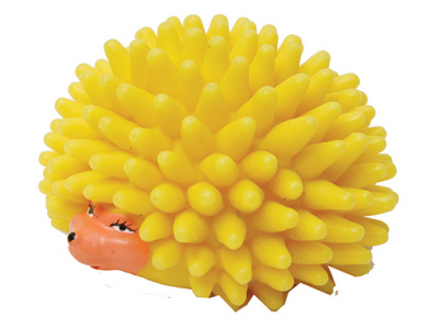 Игрушка (Каскад) Еж большой резиновый 11см  фото