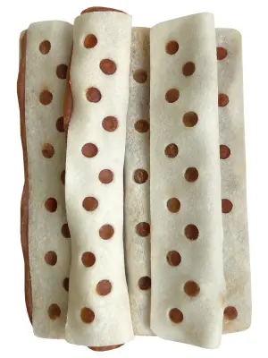 Деревенские лакомства 0,09кг Чистим зубы Сэндвич с кроликом для собак фото