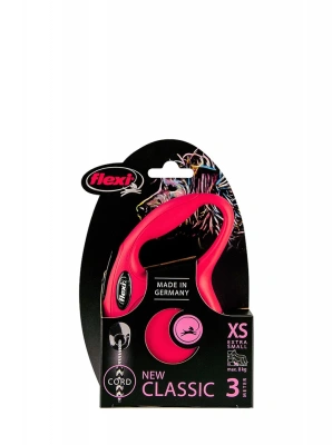 Рулетка (Flexi) "Cat" трос 3м до 8кг красный NEW фото