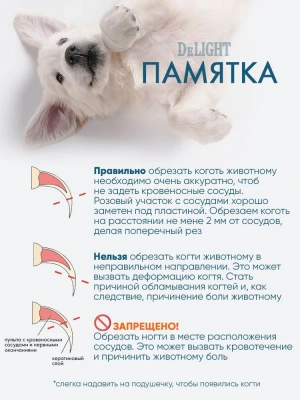 Когтерез (DeLIGHT) секатор малый  40141S фото