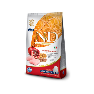 Farmina N&D Low Grain Dog 12кг с курицей и гранат для щенков крупных пород (021960) фото