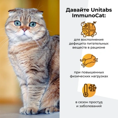 Unitabs 0,12л витаминная паста ImmunoCat для улучшения иммунитета для кошек фото Unitabs 0,12л витаминная паста ImmunoCat для улучшения иммунитета для кошек фото