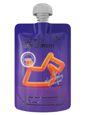 Wellement 0,08кг Тунец с икрой кремовый топпинг для собак фото