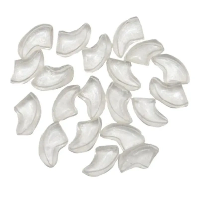 Коготки (Cliny) накладные для кошек M прозрачные (40шт) фото