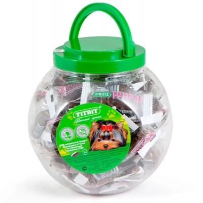 TiTBiT 0,6кг колбаски Petini с телятиной - банка 2л фото TiTBiT 0,6кг колбаски Petini с телятиной - банка 2л фото