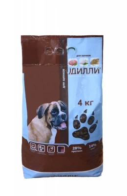 Дилли 4кг сухой корм для щенков (003838) (4) фото